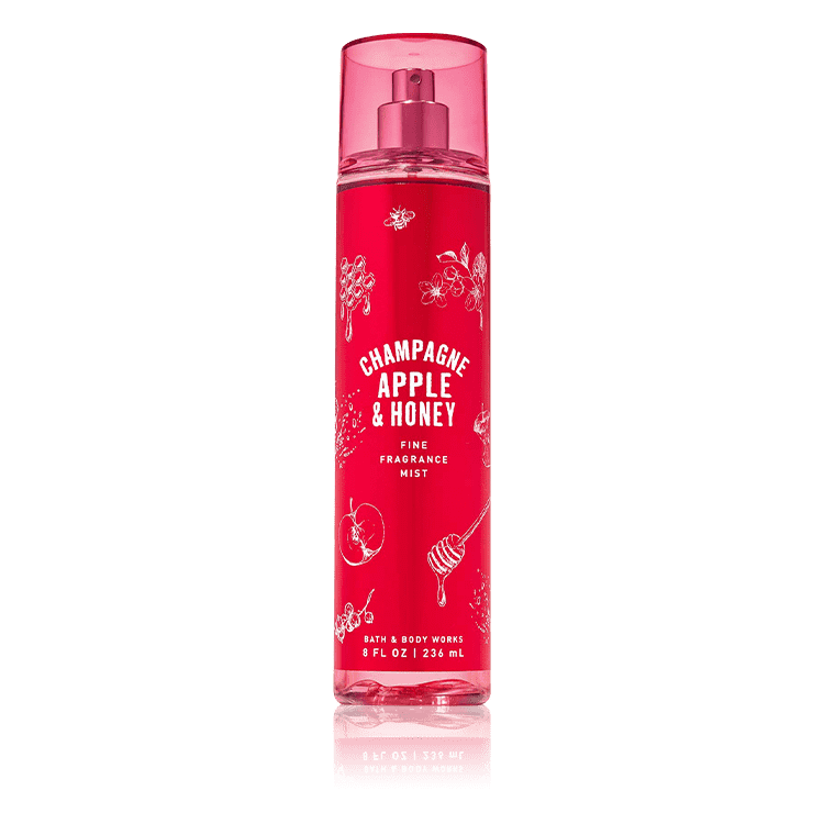 باث أند بودي وركس شامبين أبل آند هوني معطر للجسم - 236 مل