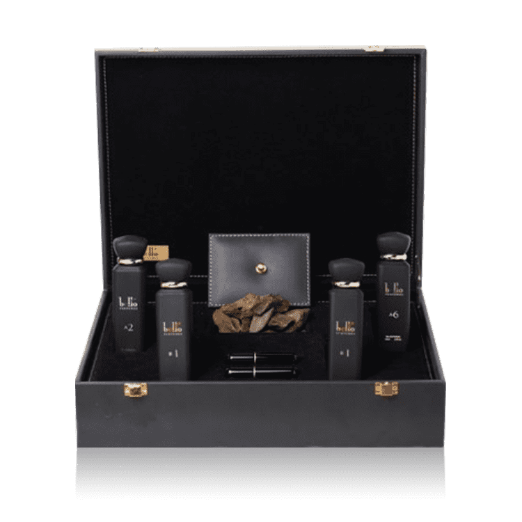 Bello Medium Set (4 Perfumes + Bakhoor + 2 Refill Bottles)