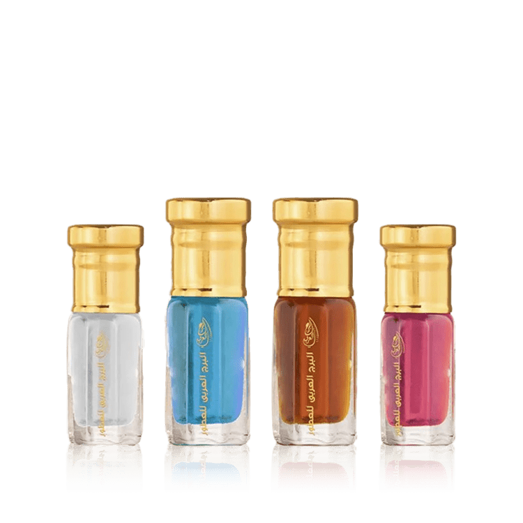 البرج العربي للعطور المسك مجموعة هدايا - 4 × 4 مل