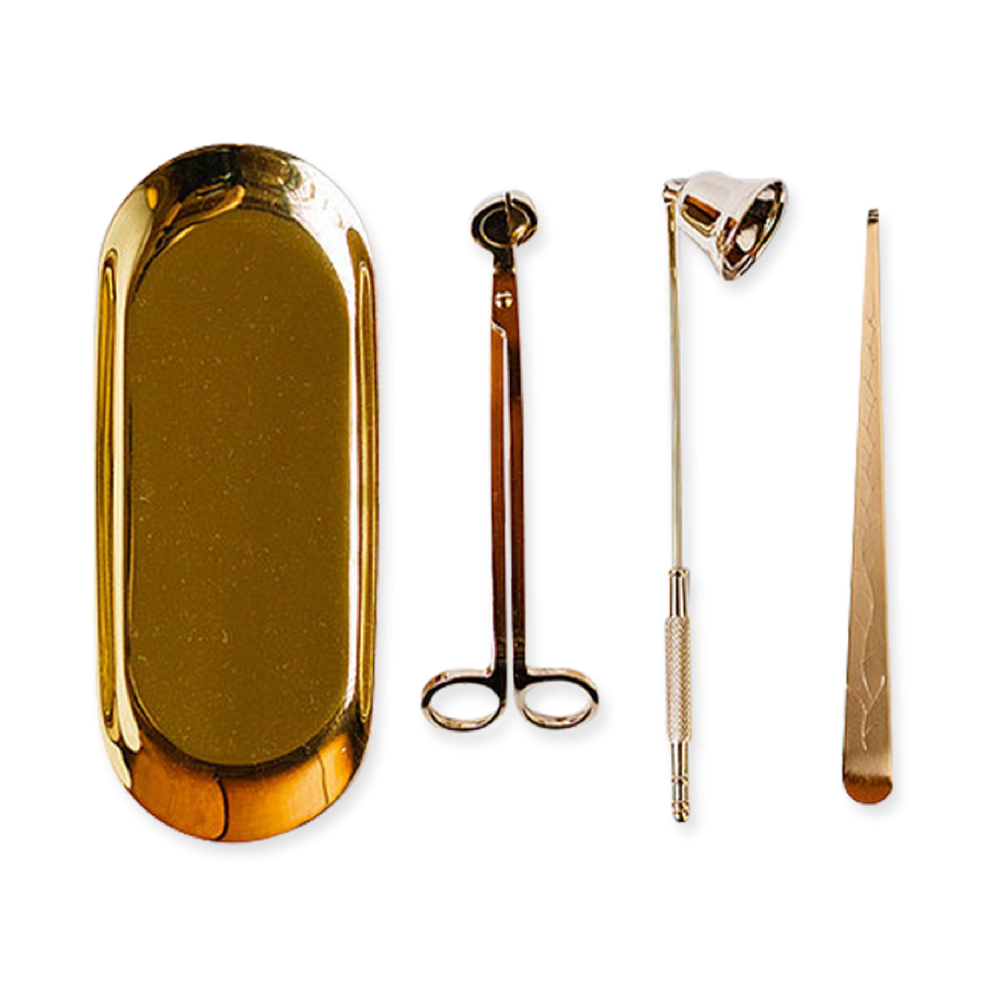 21gs100176 Batalat Candle Accessories Collection Golden