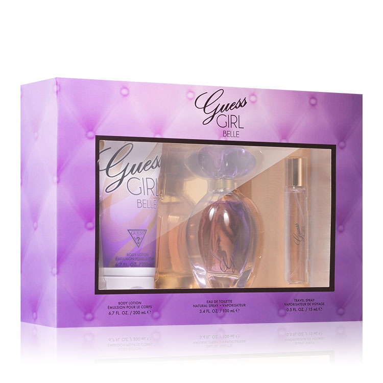 Girl Belle W Edt 100 Ml Body Lotion 200 Ml Mini 15 Ml Gift Set