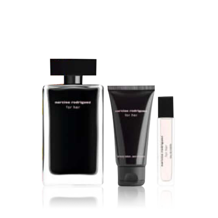 Rodriguez Narciso Rodriguez For Her Set Edt 100 Ml Edt Purse Spray 10 Ml Her Body Lotion