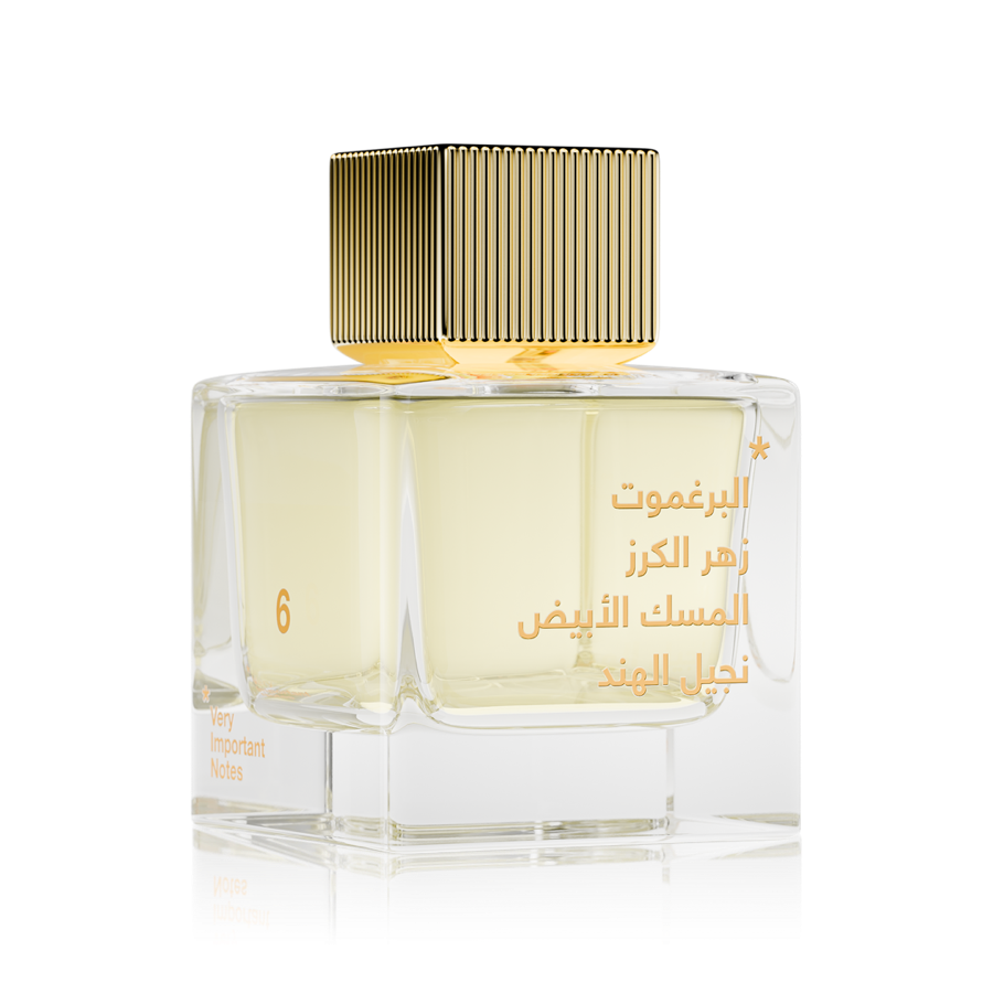 عطر فيري إمبورتانت نوتس رقم 6 للجنسين - البرغموت، زهر الكرز، المسك الأبيض، نجيل الهند - برفيوم مركز