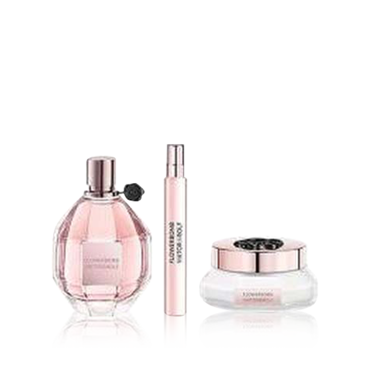 Flowerbomb W Set Edp 100 Ml Edp 10 Ml Voluptuous Body Cream